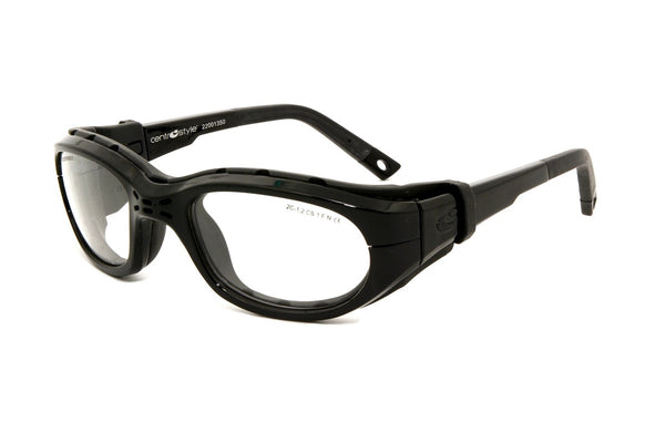 Centrostyle sportiniai akiniai su dioptrijomis F025755001000 juodi